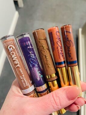 Lot of 5 LipSense Long-Lasting Lip Gloss Lipstick Set - All new